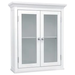 Versanora Wooden Bathroom Glass Doors Wall Cabinet -Kraus Shop be81543b0111ebda 2156 w800 h800 b1 p0