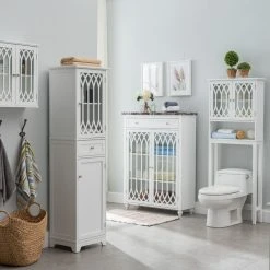 Pilaster Design Helsinki Freestanding Bathroom Storage Tower Organizer With Cabinets 9 Pilaster Design Helsinki Freestanding Bathroom Storage Tower Organizer With Cabinets -Kraus Shop bee1553a0bf36188 6883 w800 h800 b0 p0