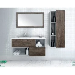 Cutler K&B Sangallo Wood Grain Linen Cabinet, Stargazer -Kraus Shop bf81bb9808d54fc3 3618 w800 h800 b0 p0