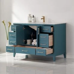 Altair Sutton Royal Green Bathroom Vanity Set, 48", Without Mirror 15 Altair Sutton Royal Green Bathroom Vanity Set, 48", Without Mirror -Kraus Shop bf91dc230f2b956d 8079 w800 h800 b0 p0