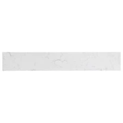 Elegant Furniture & Lighting 24" Backsplash, Calacatta White