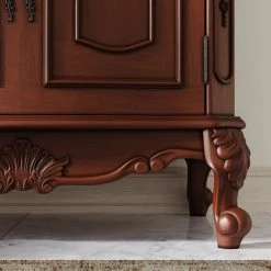 MOD The Carlton Bathroom Vanity, Single Sink, 33", Cherry, Freestanding -Kraus Shop c1413aef03d99188 0426 w800 h800 b0 p0