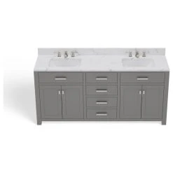 MOD The Polaris Bathroom Vanity, Double Sink, 72", Cashmere Gray, Freestanding -Kraus Shop c2b10e5c03d9a498 8120 w800 h800 b1 p0