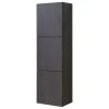 KUBEBATH 18" Wide By 59" High Linen Side CabinetThree Doors, High Gloss Gray Oak Finish -Kraus Shop c51160e60dbf9f61 3469 w800 h800 b1 p0