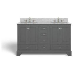 MOD Cascade Bath Vanity, Sapphire Gray, 60", Brushed Nickel Hardware, Double, Freestanding -Kraus Shop c5f1782c03a4e732 0780 w800 h800 b1 p0
