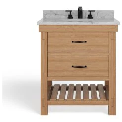 MOD Bosque Bath Vanity, Driftwood, 30", Single Sink, Undermount, Freestanding -Kraus Shop c8f1240803acfe52 7403 w800 h800 b1 p0