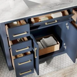 MOD The Yukon Bathroom Vanity, Single Sink, 48", Royal Blue -Kraus Shop c9b1ff2103d9a98d 9384 w800 h800 b0 p0