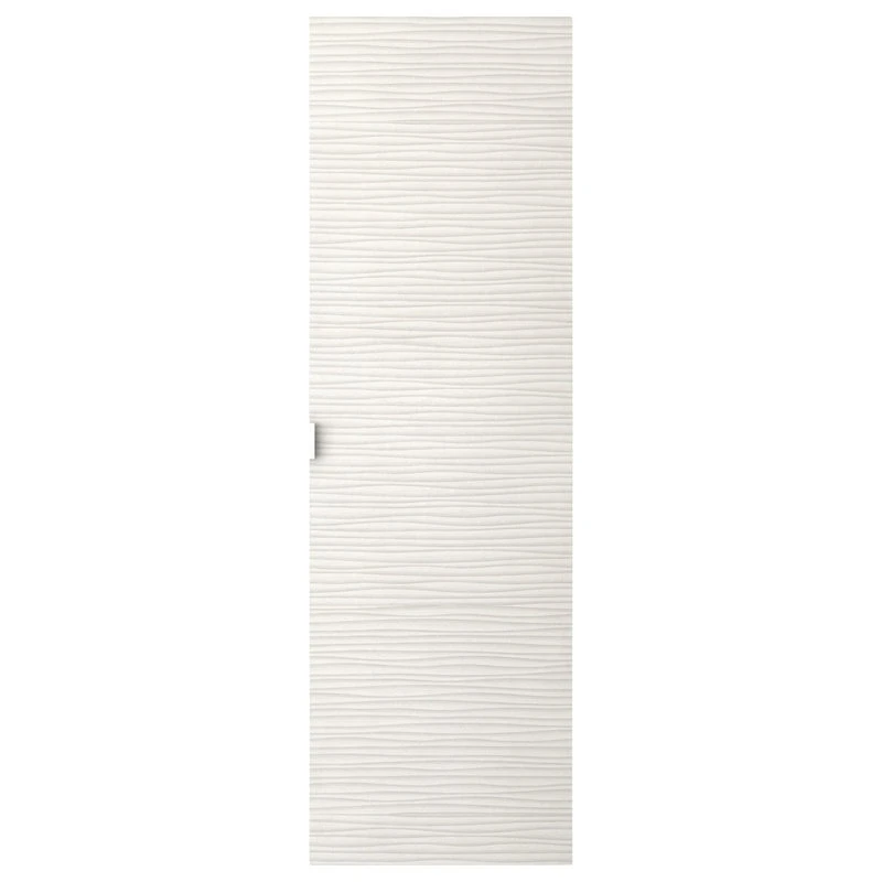 Cutler K&B Textures Floating Linen Cabinet, Contour White 3 Cutler K&B Textures Floating Linen Cabinet, Contour White