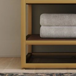 MOD The Malone Bathroom Vanity, Double Sink, 72", Light Walnut, Freestanding -Kraus Shop cbf1c41b03c88628 6301 w800 h800 b0 p0