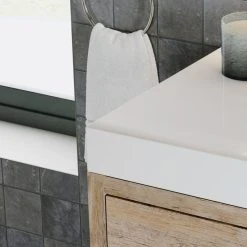 MOD Boutique Bath Vanity, Natural Wood, 60", Single Sink, Freestanding -Kraus Shop ce61240d03c74320 7749 w800 h800 b0 p0