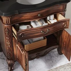 MOD The Wallingford Bathroom Vanity, Single Sink, 36", Brown, Freestanding -Kraus Shop d171954b03d991ec 0707 w800 h800 b0 p0