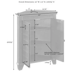 Crosley Lydia Corner Cabinet Espresso -Kraus Shop d2417aec0f73b990 0079 w800 h800 b1 p0