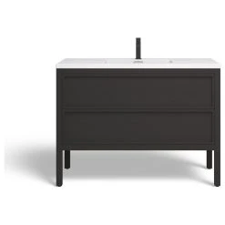 MOD The Shiloh Bathroom Vanity, Single Sink, 48", Charcoal Oak, Freestanding -Kraus Shop d2b1ceae03c74469 3858 w800 h800 b1 p0