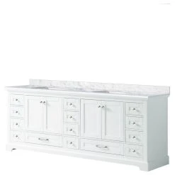 Lexora Dukes Bath Vanity, White, 84", Marble Top, Vanity, Countertop, And Sink 12 Lexora Dukes Bath Vanity, White, 84", Marble Top, Vanity, Countertop, And Sink -Kraus Shop d691ea4903eedae3 4272 w800 h800 b1 p0