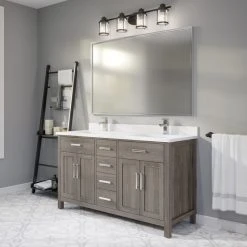 Art Bathe Kali Vanity With Power Bar And Drawer Organizer, French Gray, 60" -Kraus Shop d6f137a50f9b1d03 5929 w800 h800 b0 p0