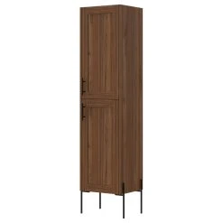 RST Brands Svedin Tall Bathroom Cabinet, Mahogany