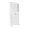 Crosley Lydia Tall Cabinet, White -Kraus Shop dab1cc8406e2eddc 3513 w800 h800 b1 p0