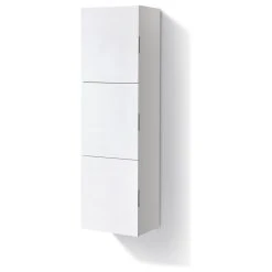 KUBEBATH 18" Wide By 59" High Linen Side Cabinet With Three Doors, Gloss White Finish 8 KUBEBATH 18" Wide By 59" High Linen Side Cabinet With Three Doors, Gloss White Finish -Kraus Shop daf110730bc9035b 4530 w800 h800 b1 p0