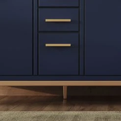 MOD The Wimberley Bathroom Vanity, Double Sink, 60", Navy Blue, Freestanding -Kraus Shop dcd15a8903d99145 3173 w800 h800 b0 p0