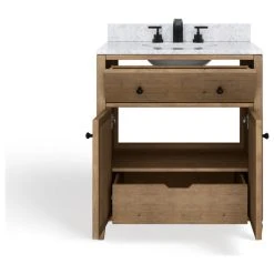 MOD The Wailea Bathroom Vanity, Weathered Fir, 30", Single Sink, Freestanding -Kraus Shop dce19bc303c743df 7010 w800 h800 b1 p0