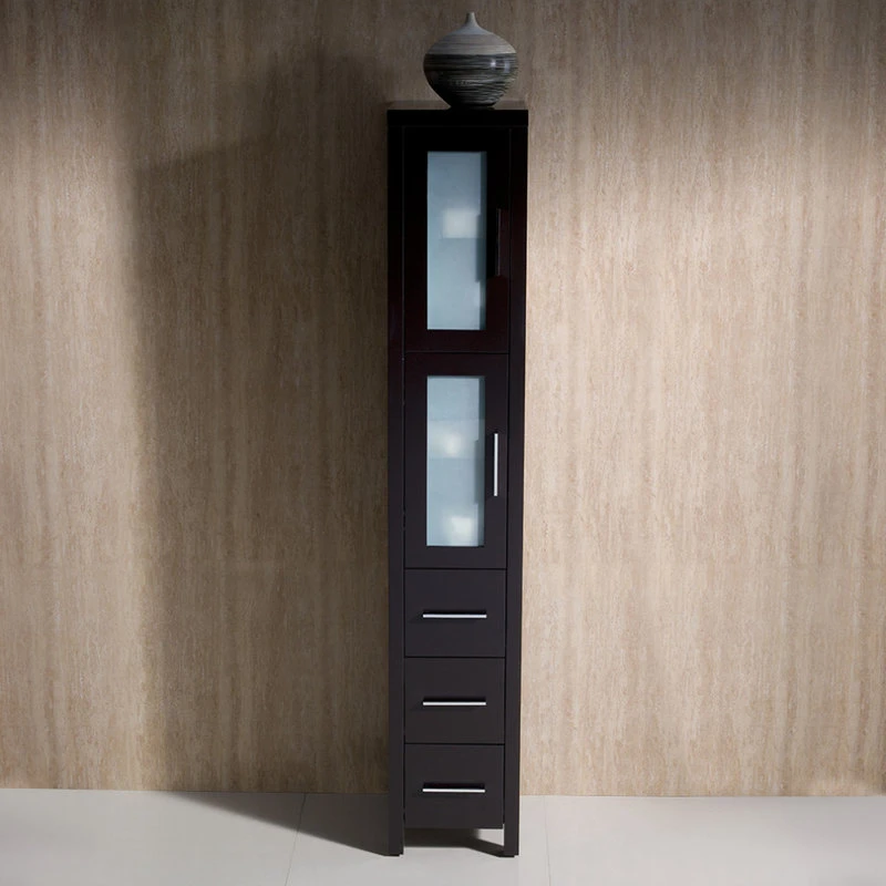 Fresca Torino Espresso Tall Bathroom Linen Side Cabinet, Espresso 5 Fresca Torino Espresso Tall Bathroom Linen Side Cabinet, Espresso - Image 3