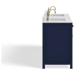 MOD The Savoy Bathroom Vanity, Double Sink, 72", Monarch Blue, Freestanding -Kraus Shop e1218efe03d046dc 4353 w800 h800 b1 p0