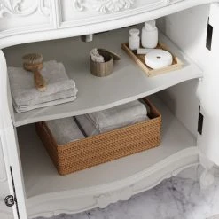 MOD The Bloomdale Bathroom Vanity, Single Sink, 30", White, Freestanding -Kraus Shop e1219bc503d99114 3189 w800 h800 b0 p0