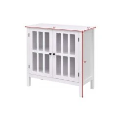 Imtinanz Beautiful White Wood Bathroom Storage Floor Cabinet -Kraus Shop e2f103ce0d12f157 5594 w800 h800 b1 p0