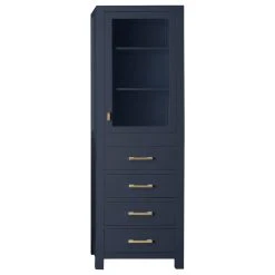 Avanity Corporation Avanity Modero 24" Linen Tower, Navy Blue