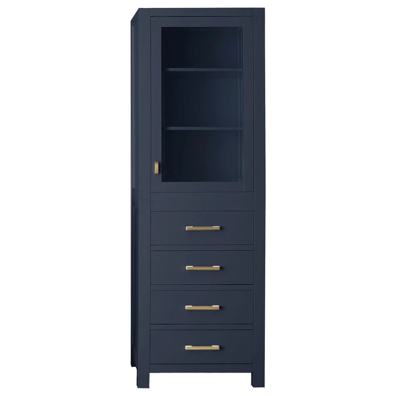 Avanity Corporation Avanity Modero 24" Linen Tower, Navy Blue 3 Avanity Corporation Avanity Modero 24" Linen Tower, Navy Blue
