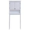 Bolton Furniture, Inc. Dorset Bath Over The Toilet Space Saver Storage, Upper Cabinet/Open Shelf
