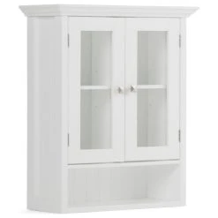 Simpli Home Ltd. Acadian Double Door Wall Cabinet