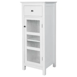 Versanora Wooden Bathroom Connor Floor Storage Cabinet
