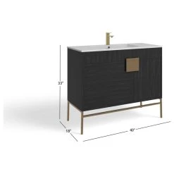 MOD The Lancado Bathroom Vanity, Single Sink, 40", Dawn Gray, Freestanding 22 MOD The Lancado Bathroom Vanity, Single Sink, 40", Dawn Gray, Freestanding -Kraus Shop ec41ed1803d99161 3204 w800 h800 b1 p0