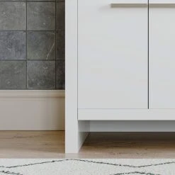 MOD Esconde Bath Vanity, High Gloss White, 36", Single Sink, Freestanding -Kraus Shop ecb1314b03c7434e 8155 w800 h800 b0 p0