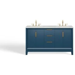 MOD The Ezra Bathroom Vanity, Double Sink, 60", Monarch Blue, Freestanding -Kraus Shop ecc15de003d046da 4241 w800 h800 b1 p0