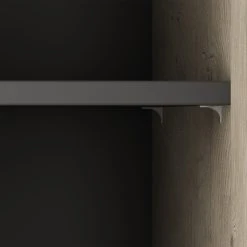 Flairwood Decor The Cosmo 14" Wall Mounted Modern Bathroom Linen Tower, Eve -Kraus Shop ed517c3501f45ef2 5317 w800 h800 b0 p0