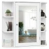 Costway Multipurpose Mount Wall Surface Bathroom Storage Cabinet Mirror -Kraus Shop ee71e3120fed556c 2162 w800 h800 b1 p0