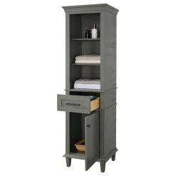 Legion Furniture WLF2221 Linen Cabinet, Pewter Green -Kraus Shop f4e109030f65309d 8874 w800 h800 b1 p0