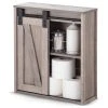 Landia Home Bathroom Wall Cabinet With Sliding Barn Door -Kraus Shop f541e0fb0198310b 8434 w800 h800 b1 p0