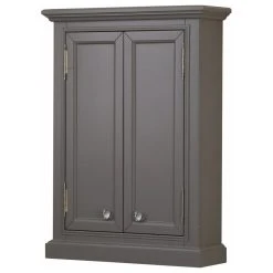 Water Creation Derby 33 In. H X 24 In. W Bath Storage Wall Cabinet, Cashmere Grey -Kraus Shop f6218a6a02267882 1555 w800 h800 b1 p0