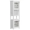 Bolton Furniture, Inc. Derby Bath Deluxe Storage Cabinet, Hutch
