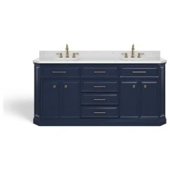 MOD The Jazz Bathroom Vanity, Double Sink, 72", Blue, Freestanding -Kraus Shop f671a62f03d9a4a7 8129 w800 h800 b1 p0