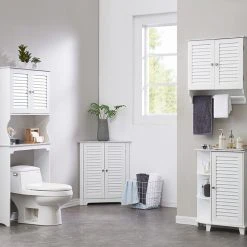 Pilaster Designs Trevita Wall Mounted Bathroom Storage Cabinet Medicine Chest -Kraus Shop f69180f70de98607 9686 w800 h800 b0 p0