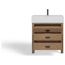 MOD The Berkshire Bathroom Vanity, Reclaimed Fir, 30", Single Sink, Freestanding -Kraus Shop f6d10ca203c743f6 7065 w800 h800 b1 p0